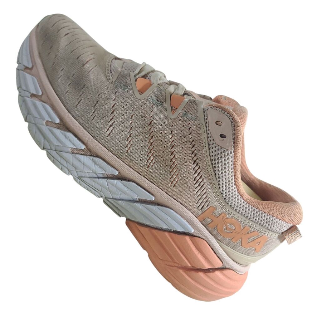 Hoka One One Womens Gaviota 3 1113521 SPCN Orange Running Shoes Sneakers Size 8B